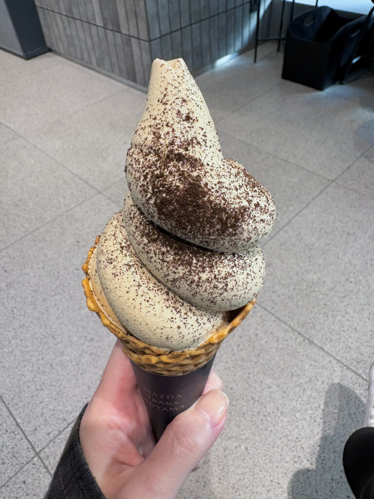 コーヒーソフトクリーム