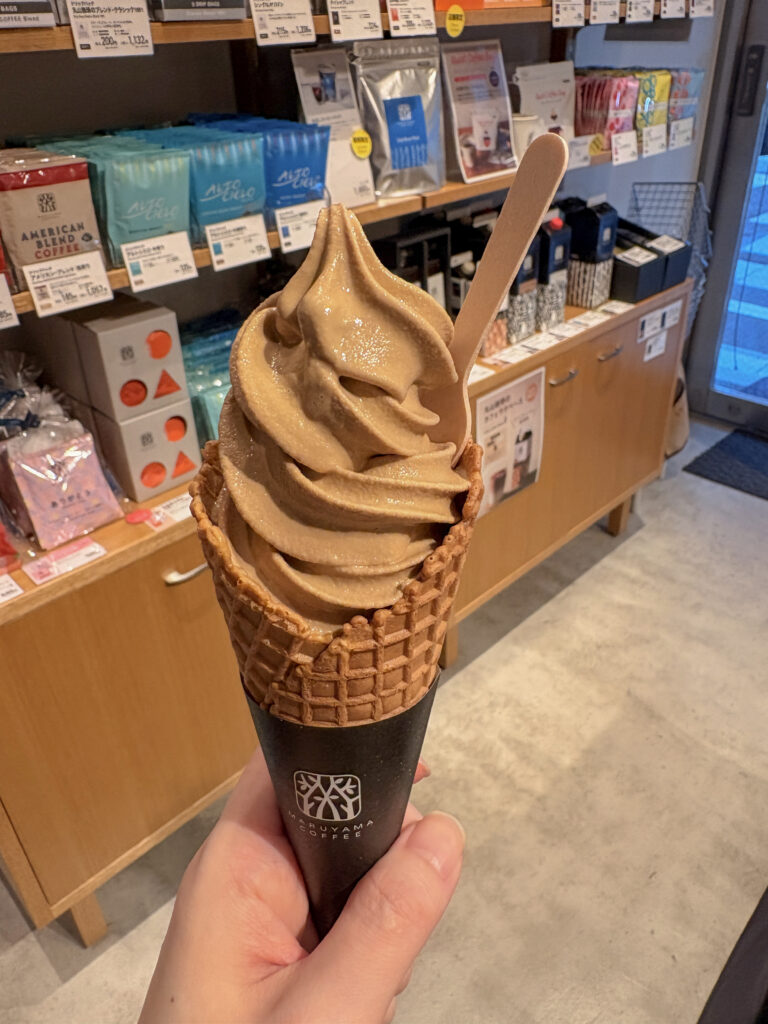 丸山珈琲珈琲ソフトクリーム